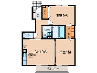 上矢田南 徒歩11分 1階の物件間取画像